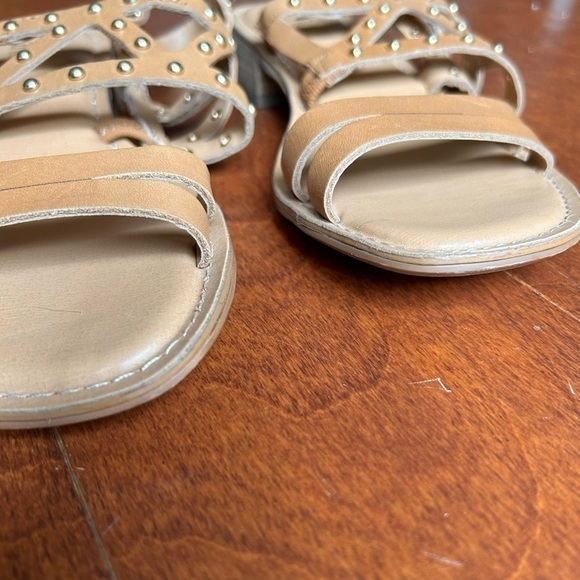 Franco Sarto “Apollo” Gladiator Sandals,  Studded Leather, Open Toe, Size 6 - Picture 9 of 14